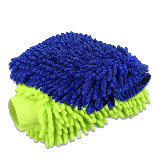 Car Wash Mitt 2 Pack, Microfiber Wash Mitt Car Cleaning Tools, Washing Gloves Car Wash Mit for Washing, Home Cleaning