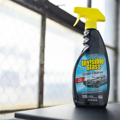 (3 Pack) Invisible Glass 92164 Premium Glass Cleaner Spray Automotive and Home Window Cleaner, Ammonia-Free, Tint-Safe – 22 Fl Oz, Pack of 1